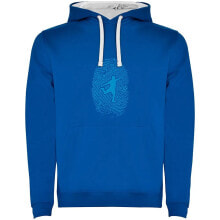 KRUSKIS Football Fingerprint Two-Colour Hoodie