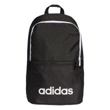 Мужские спортивные рюкзаки Мужской спортивный рюкзак черный Adidas Linear Classic BP Daily