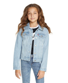 Big Girls Denim Trucker Jacket