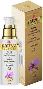 Tagescreme - Sattva Ayurveda Pro-age With Kumkumadi Oil And Bakuchiol