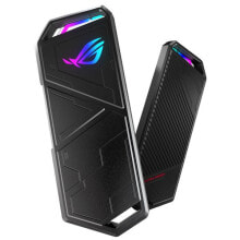 Enclosures and docking stations for external hard drives and SSDs aSUS ROG Strix Arion - SSD enclosure - M.2 - M.2 - 10 Gbit/s - USB connectivity - Black