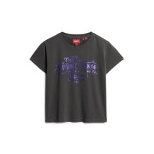 SUPERDRY Foil Workwear Fitted Short Sleeve T-Shirt