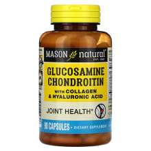 Mason Natural, Glucosamine Chondroitin with Collagen & Hyaluronic Acid, 90 Capsules