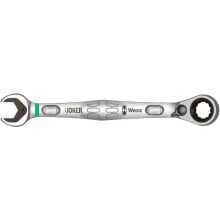 Рожковые, накидные, комбинированные ключи для автомобилей Комбинированный ключ с реверсивной трещоткой Wera Joker Switch 13х179 мм 020068