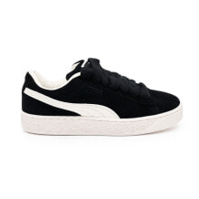 Puma Suede XL Pleasures 39605701 Mens Black Suede Lifestyle Sneakers Shoes купить онлайн