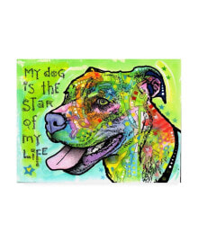 Trademark Global dean Russo The Star of My Life Canvas Art - 15.5