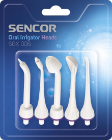 Аксессуары для зубных щеток и ирригаторов  Sencor SOX 005 tip for irrigator 5 pcs.