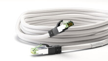 Wentronic 55124 сетевой кабель Белый 1 m Cat8.1 S/FTP (S-STP)
