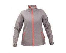 Lahti Pro Women's Soft-Shell Jacket XXXL gray-orange L4090406
