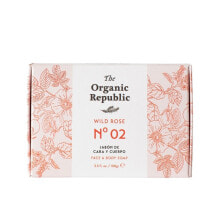 The Organic Respublic No. 2 Face And Body Soap Кусковое мыло для лица и тела с маслом шиповника 100 г