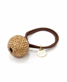 Crystal Ball Ponytail Holder