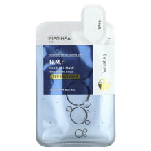 Купить корейские маски для лица Mediheal: N.M.F, Nude Gel Beauty Mask, 1 Sheet, 1.05 oz (30 g)