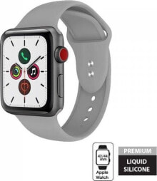 Аксессуары для смарт-часов Crong Crong Liquid Band - Pasek Apple Watch 42/44 mm (szary)