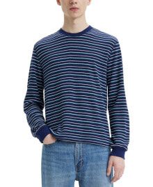 Levi's men's Waffle Knit Thermal Long Sleeve T-Shirt