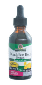 Растительные экстракты и настойки Nature's Answer Dandelion Root Extract  Жидкий экстракт корня одуванчика, без глютена с низким содержанием спирта 1,350 мг 60 мл