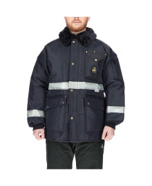 Купить мужские куртки RefrigiWear: Big & Tall Iron-Tuff Enhanced Visibility Reflective Siberian Workwear Jacket