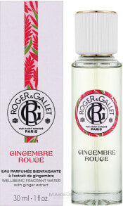 Roger&Gallet Gingembre Rouge Wellbeing Fragrant Water - Aromatisches Wasser