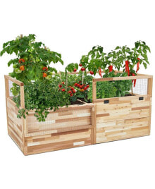 Jumbl raised Garden Bed, Elevated Herb Planter for Growing Fresh Herbs