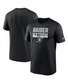 Nike men's Black Las Vegas Raiders Legend Local Phrase Performance T-shirt