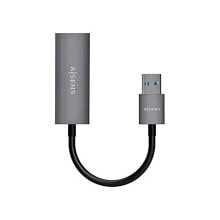 AISENS 15 cm USB-A To RJ45 Adapter