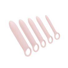 Vaginaltrainer-Set aus Silikon, 5‑tlg., 9‑13 cm