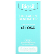 BioSil, ch-OSA Advanced Collagen Generator, улучшенный источник коллагена, 120 вегетарианских капсул