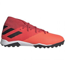 Мужская спортивная обувь для футбола мужские футбольные бутсы сороконожки красные для искусственного газона и зала Adidas Nemeziz 19.3 TF M EH0286