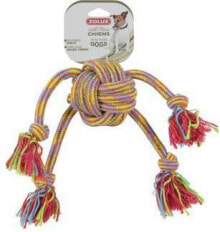 Игрушки для собак Zolux Rope toy octopus 43 cm in color