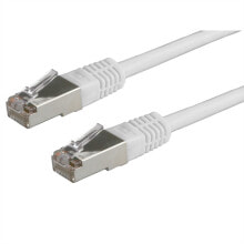 Кабели и разъемы для аудио- и видеотехники ROLINE S/FTP Patch Cable Cat5e сетевой кабель 10 m Серый 21.15.0310