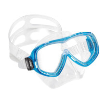 Masks and snorkels for scuba diving