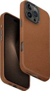 Uniq Etui UNIQ Lyden Apple iPhone 16 Pro Max Magclick Charging karmel/caramel