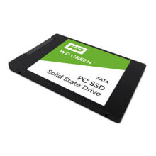 Внутренние твердотельные накопители (SSD) western Digital Green 2.5" 240 GB Serial ATA III SLC WDS240G2G0A