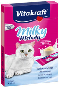 Лакомства для кошек Vitakraft Milky Melody Pur сухой корм для кошек 70 g Senior Сыр 28818