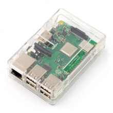 Компьютерные корпуса для игровых ПК case for Raspberry Pi Model 3B/3B/2B - transparent Lite with GPIO access