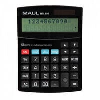 MAUL MTL 800 - Desktop - Display - 12 digits - Battery - Black