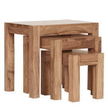 Beistelltisch-Set Woodfin (3er-Set)