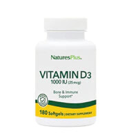 Витамин Д naturesPlus Vitamin D3  Витамин D3 1000 МЕ 180 гелевых капсул