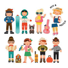 Купить развивающие и обучающие игрушки Petit Collage: PETIT COLLAGE Little Travelers On-The-Go Magnetic Play Set