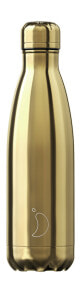 Chilly's Chrome Edition B500CHGOL бутылка для питья Ежедневное использование 500 ml Нержавеющая сталь Золото