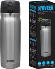 Купить термосы и термокружки Noveen: Noveen Butelka Termiczna NOVEEN 400 ml TB802 silver