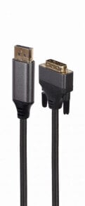 Gembird CC-DPM-DVIM-4K-6 DisplayPort to DVI adapter cable Premium 1.8 m - Adapter - Digital/Display/Video