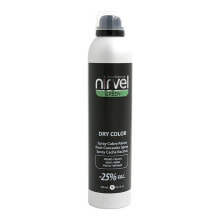 Спрей для закрашивания седых волос Green Dry Color Nirvel Green Dry Чёрный (300 ml)