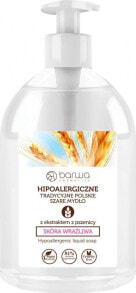 Barwa Hypoallergenic Traditional Polish Grey Liquid Soap Гипоаллергенное жидкое мыло с экстрактом пшеницы 500 мл