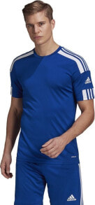 Мужские спортивные футболки и майки Adidas Koszulka adidas SQUADRA 21 JSY GK9154 GK9154 niebieski M