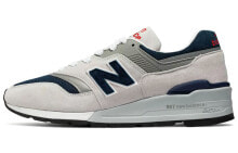 New Balance 997系列 经典休闲跑步鞋 男女同款 灰深蓝 / Кроссовки New Balance 997 M997WEB