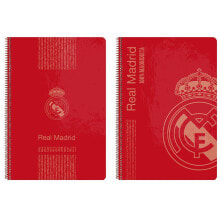 SAFTA Folio 80 Sheets Hardcover Real Madrid Notebook