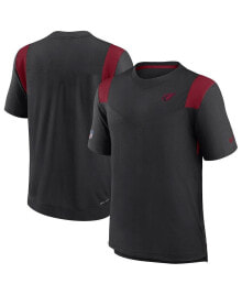 Nike men's Black Arizona Cardinals Sideline Tonal Logo Performance Player T-shirt