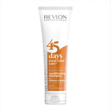 Шампуни для волос Revlon 45 Days Total Color Care Shampoo & Conditioner Оттеночный бессульфатный шампунь-кондиционер, оттенок медный 275 мл