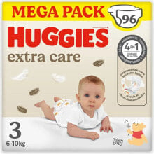 HUGGIES Extra Care Diapers Size 3 96 Units