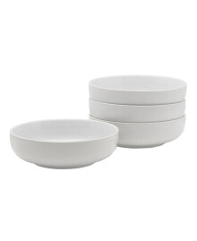 Fitz and Floyd everyday Whiteware Small Pasta Bowls 4 Piece Set